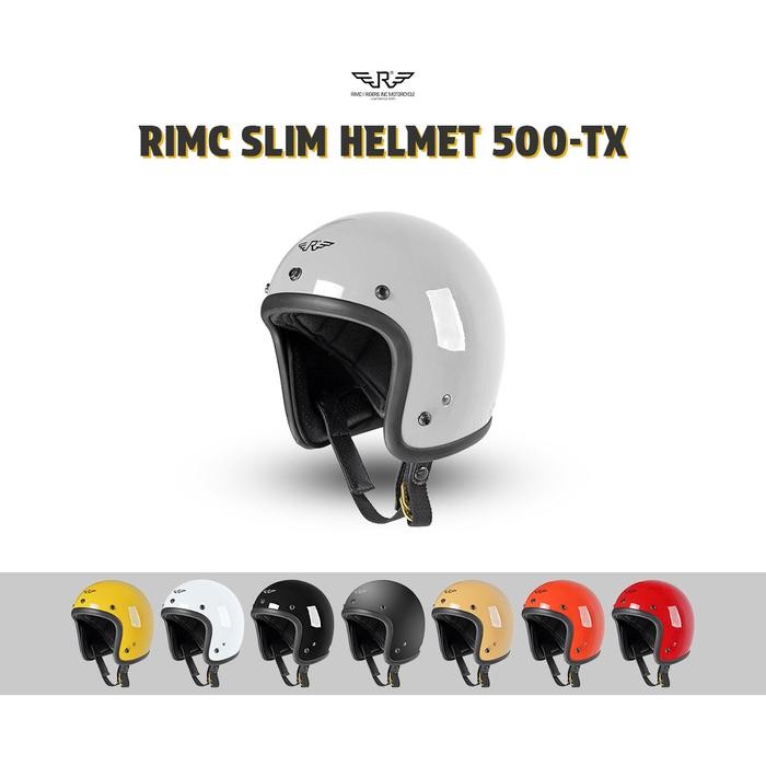 RIMC Helm 500-Tx Slim Helmet - Helm Slim Head Retro