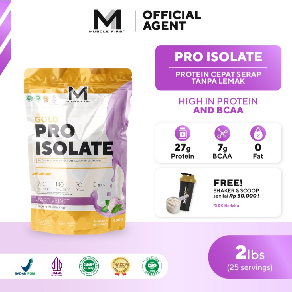 M1 PRO ISOLATE PROTEIN 2LBS GOLD SERIES MUSCLE FIRST SUSU WHEY PROTEIN ISOLATE FITNESS