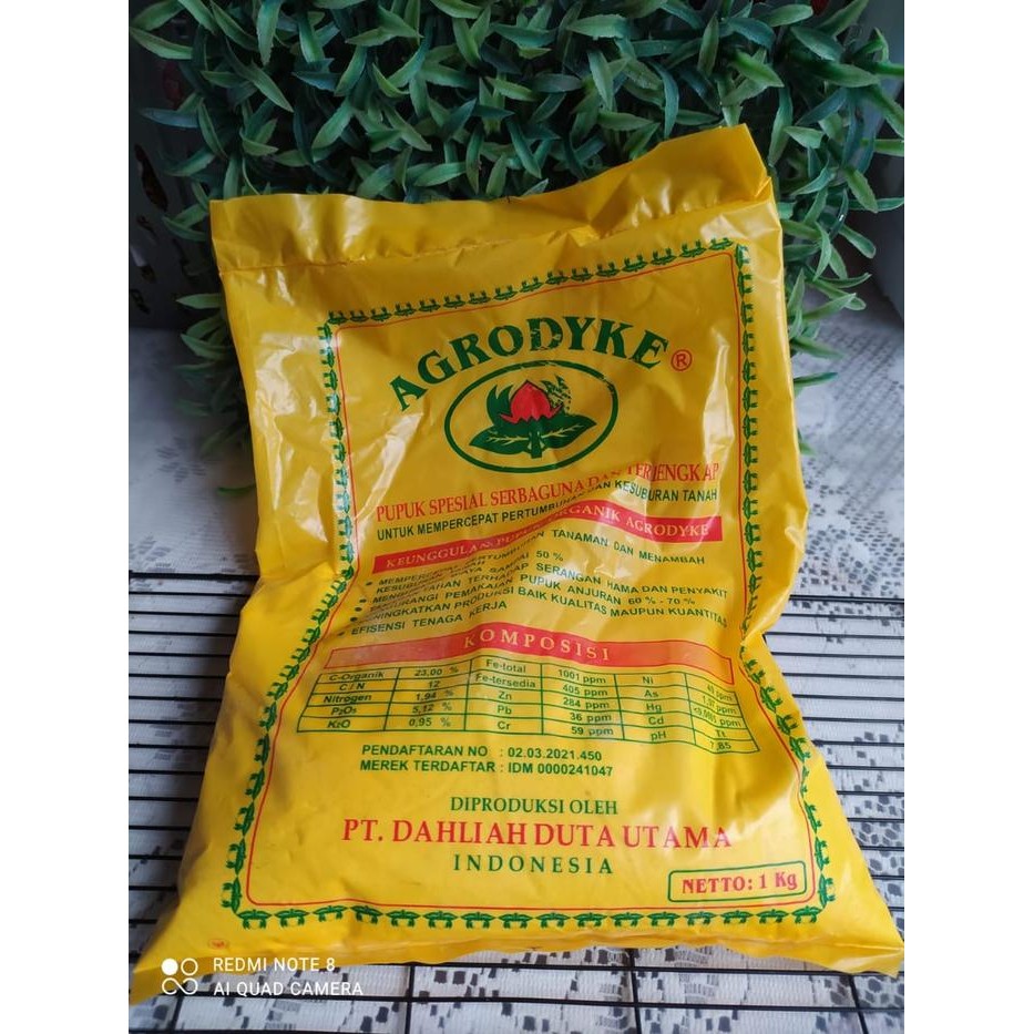 Pupuk Organik Agrodyke Untuk Segala Jenis Tanaman