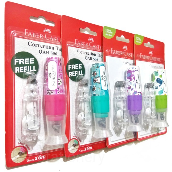

Correction Tape Faber Castell QAR506