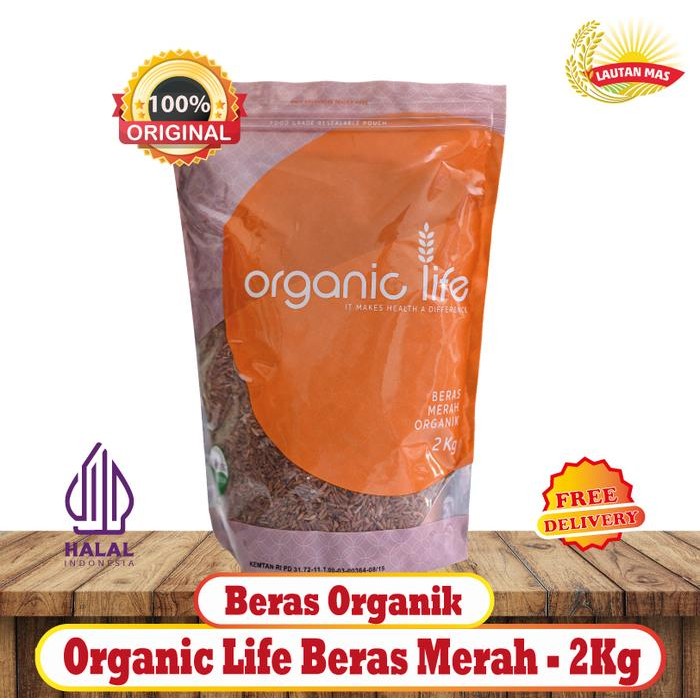 

Terlaris Organic Life Beras Merah 2Kg