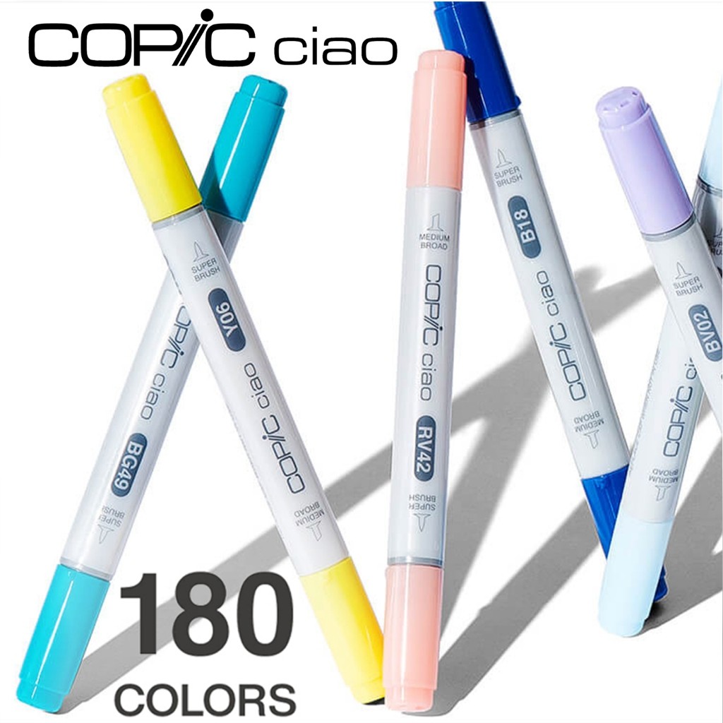 

Copic Ciao Graphic Marker Alcohol Based Dye Ink Refillable Satuan