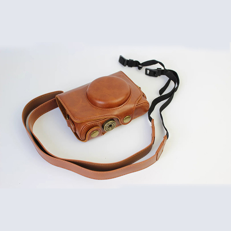 Portable PU Leather case Camera Bag Cover for Canon SX740 SX740HS SX720HS SX720 SX730HS SX730 pouch 