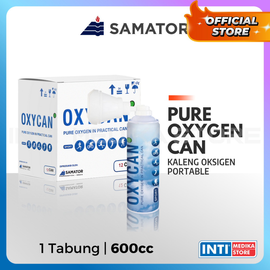 SAMATOR - Oxycan Kaleng Tabung Oksigen Portable Oxygen