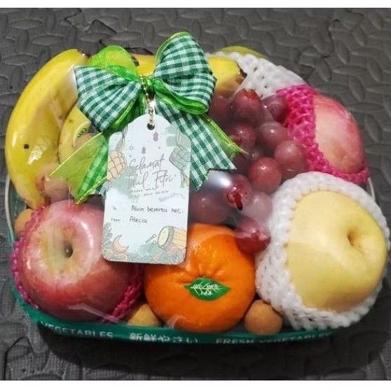 

Lovely Back - [KIRIM INSTAN/SAMEDAY] Hampers/Parcel Buah Mini Edisi Idul Fitri Free Kartu