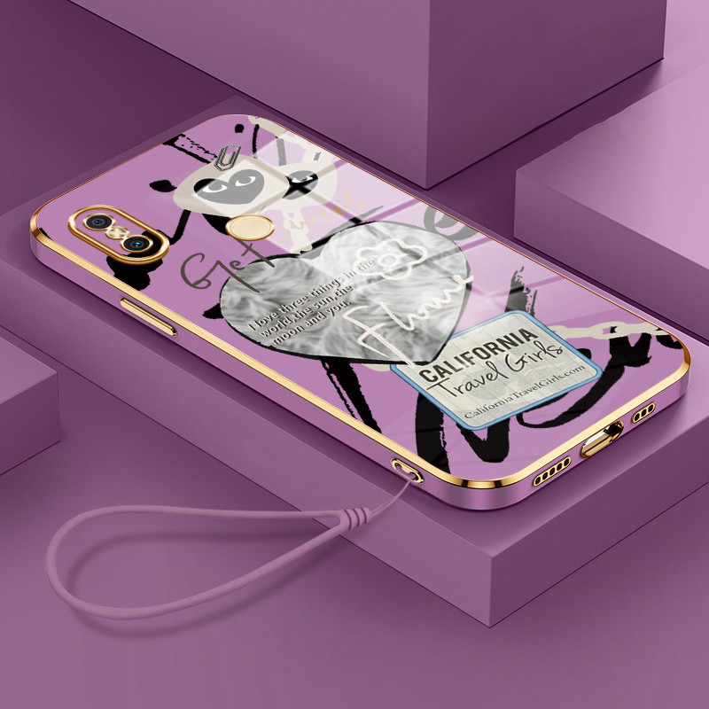 Casing Hp Untuk Xiaomi Redmi S2 Y2 Case Casing grafiti Softcase bahasa Inggris HP Kesing pelindung s