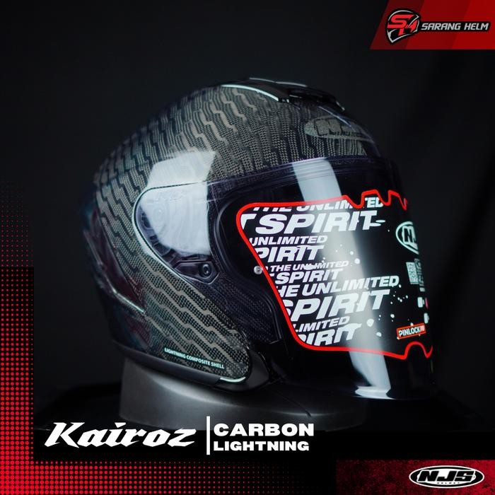 NJS Kairoz Carbon - Helm Half Face