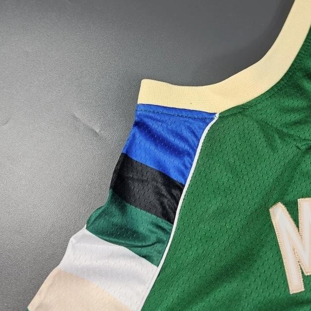 Baju jersey Basket Swingman NBA Giannis Antetkounmpo Milwaukee Bucks 2