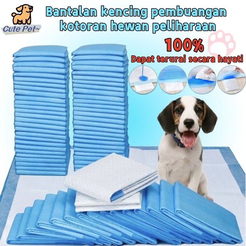 ALAS PERLAK PEE AND POO ANJING KUCING DONO DONO DOG CATS TRAINING PAD UNDERPAD