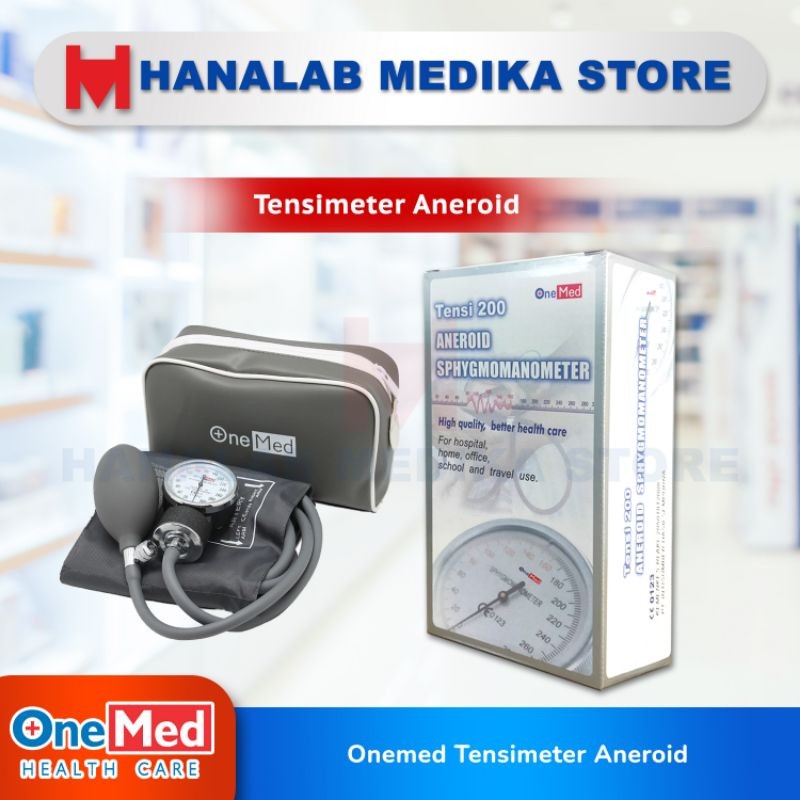 Tensi Aneroid Onemed / Tensi 200 Onemed / Tensi Onemed HANYA TENSIMETER SAJA