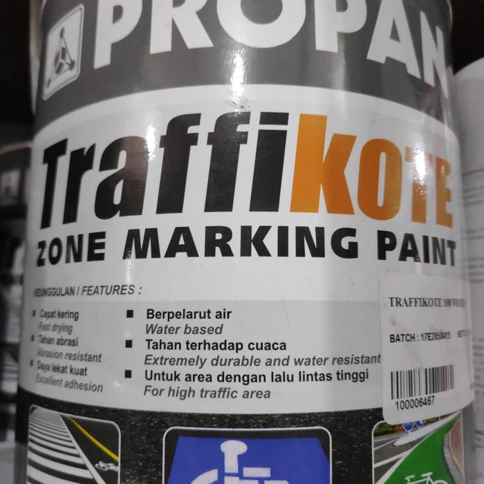 Propan Traffikote Cat Jalan 2 5Kg Waterbased