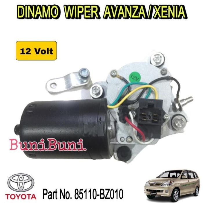Dinamo / Motor Wiper Kaca Depan Untuk Mobil Avanza / Xenia (Dinamo Wiper Assy Avanza)