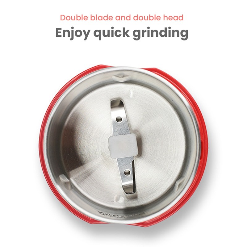 Electric Spice Grinder, Capacity Spice Coffee Grinder - For Fine Leaf, Peanuts, Pepper Beans, Mushro