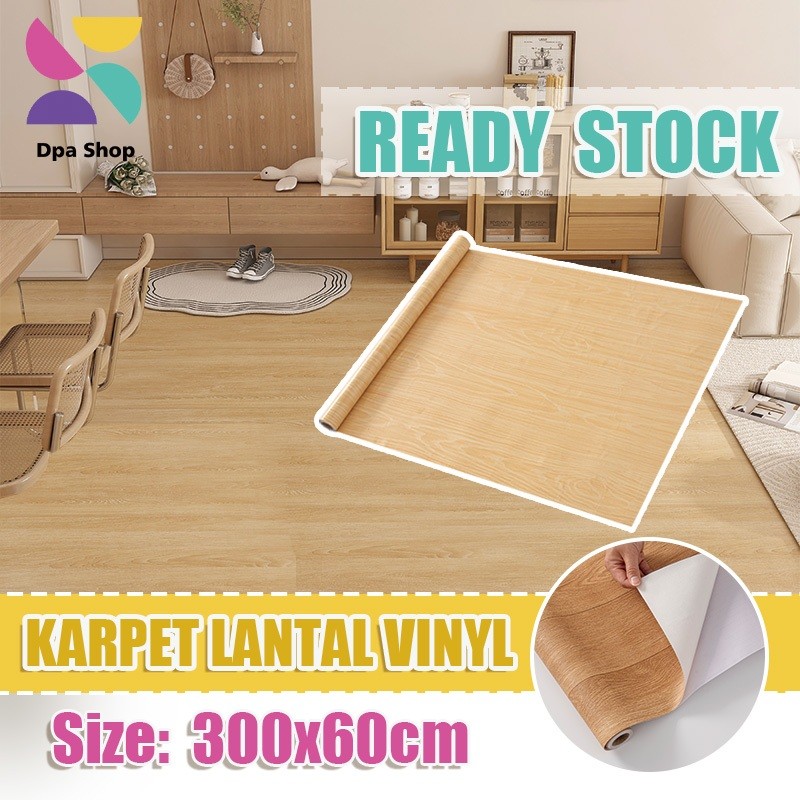 Arpet Lantai Roll Vinyl Roll Vinyl Gulung Panjang 3 Meter 60 Cm Etebalan 0.5 Mm Deorai Lantai Motif
