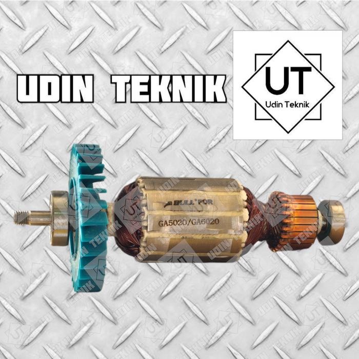 Unik Armature Makita Ga6020 Angker Gerinda Tangan Makita 6" Ga 6020 Bull Armacur Gurinda Makita 6In