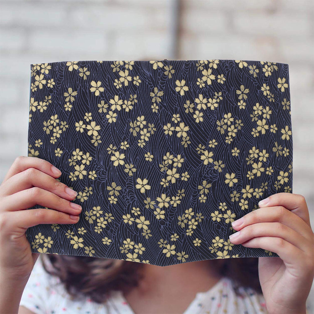 

Reusable Fabric Hardcover Book Cover With Beautiful Pattern For Lover Dust Jacket Textbook Student