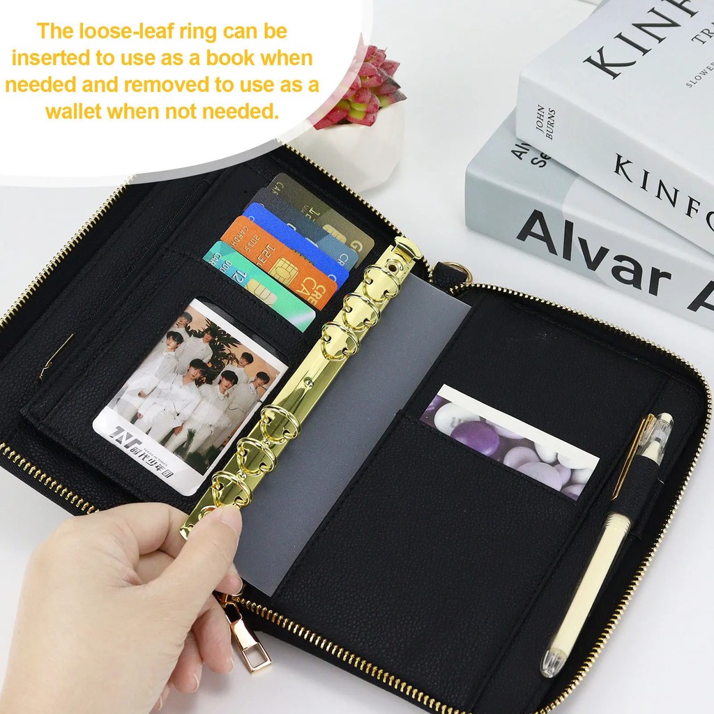

A6 Champagne Gold Cash Budget Envelope Wallet System Envelopes Binder Note For Budgeting And Saving