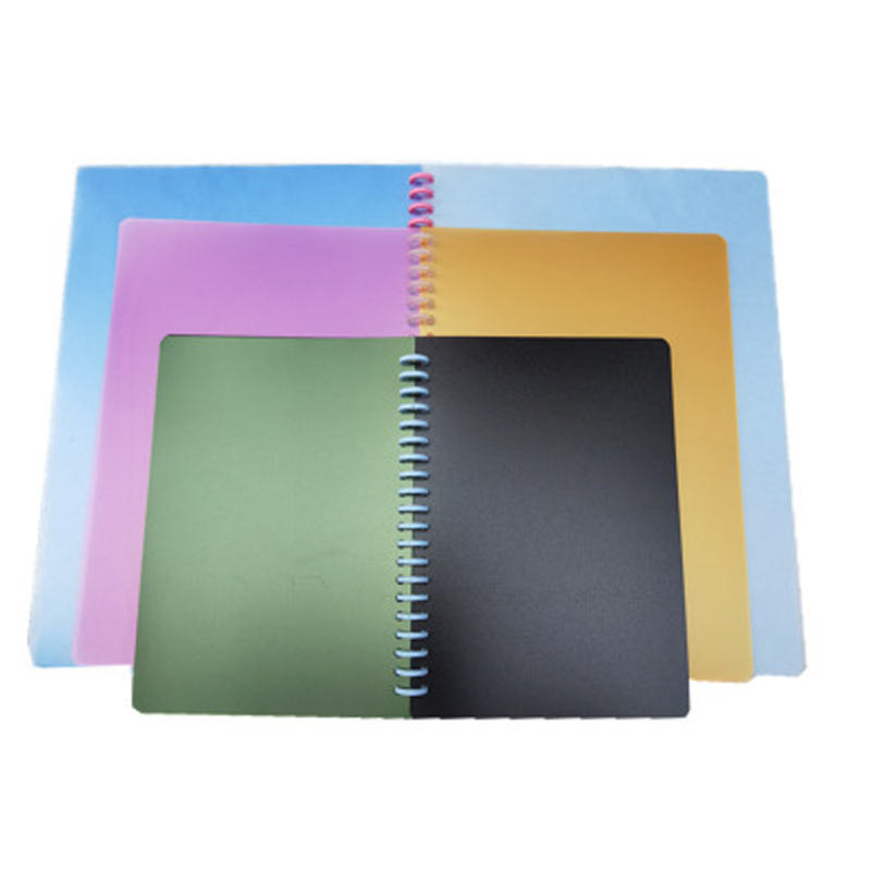 

5 Sheets A4 A5 B5 Notebook Page Binder Candy Color Pp Loose-Leaf Cover 30 26 20 Hole Index Divider