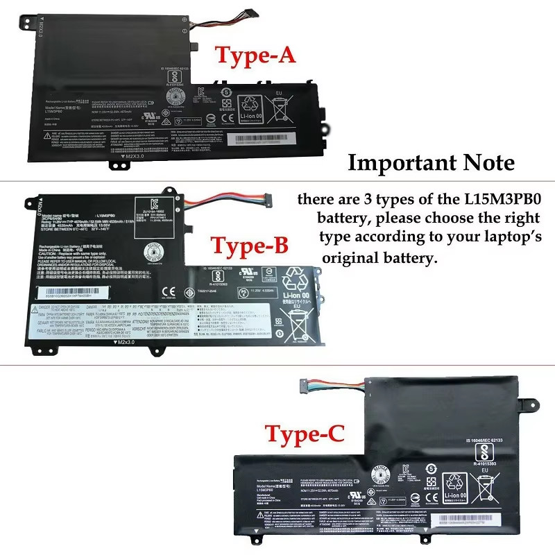 

Supstone L15M3Pb0 L15L3Pb0 Battery For Lenovo Yoga 520-14Ikb,Ideapad 320S-15Ikb,Flex 4
