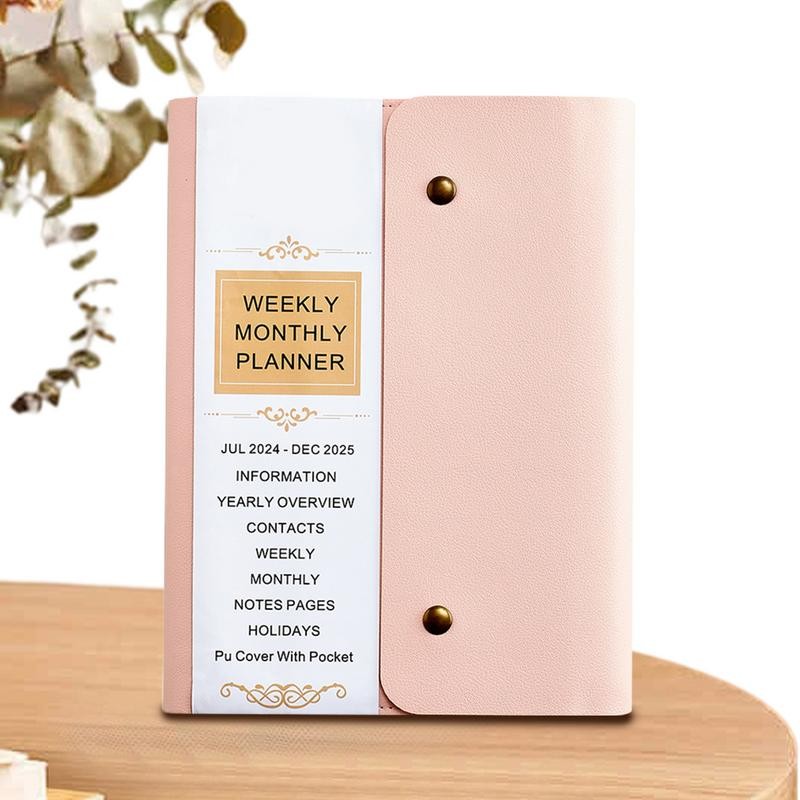 

Soft Cover Journal Notebooks 18 Month Planner Notebook Business Notebook Multipurpose School