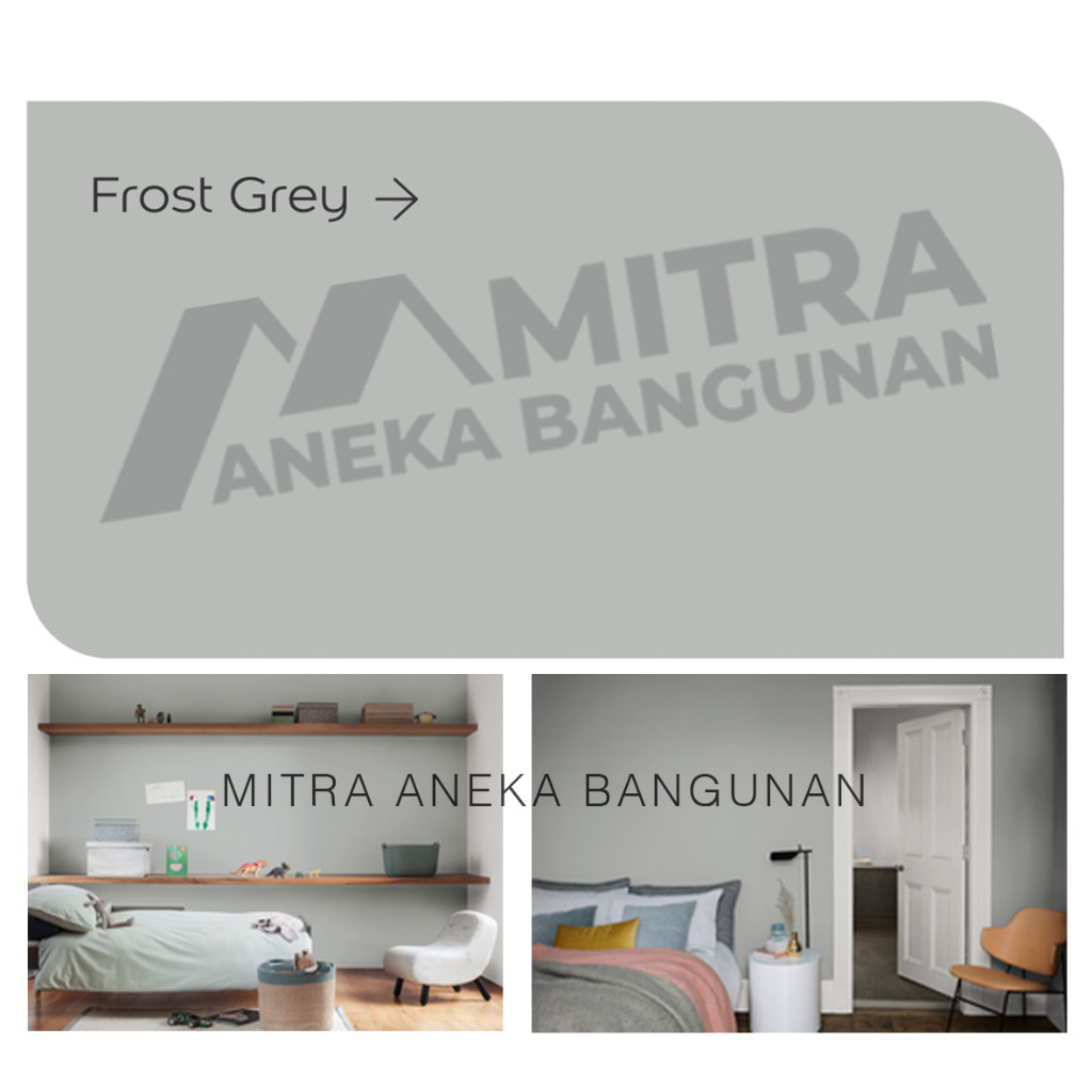 Bararoomkey_ Cat Tembok Dulux Catylac Interior 5 Kg / Abu Grey