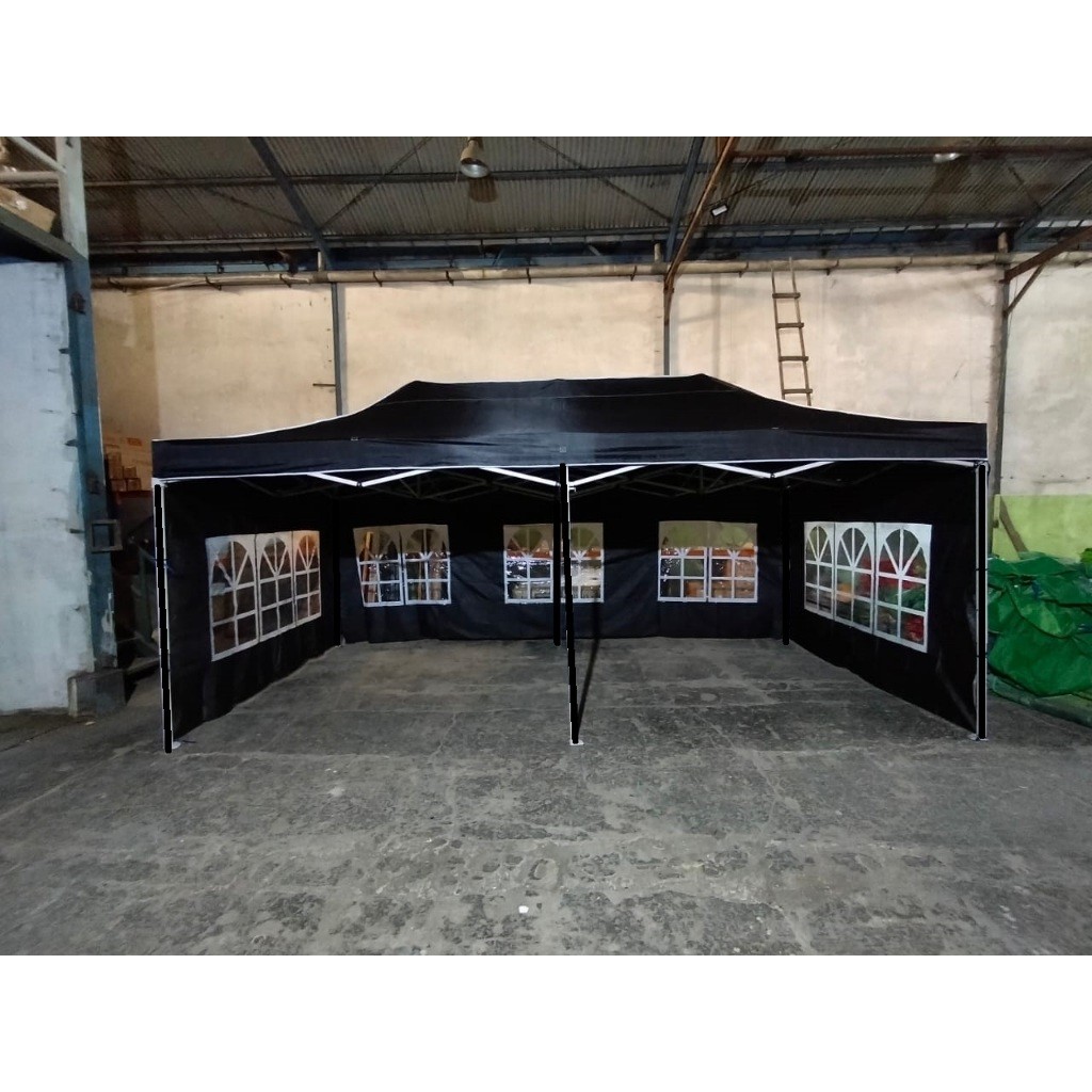 Bararoomkey_ Tenda Lipat 3X6 Dinding Motif Jendela