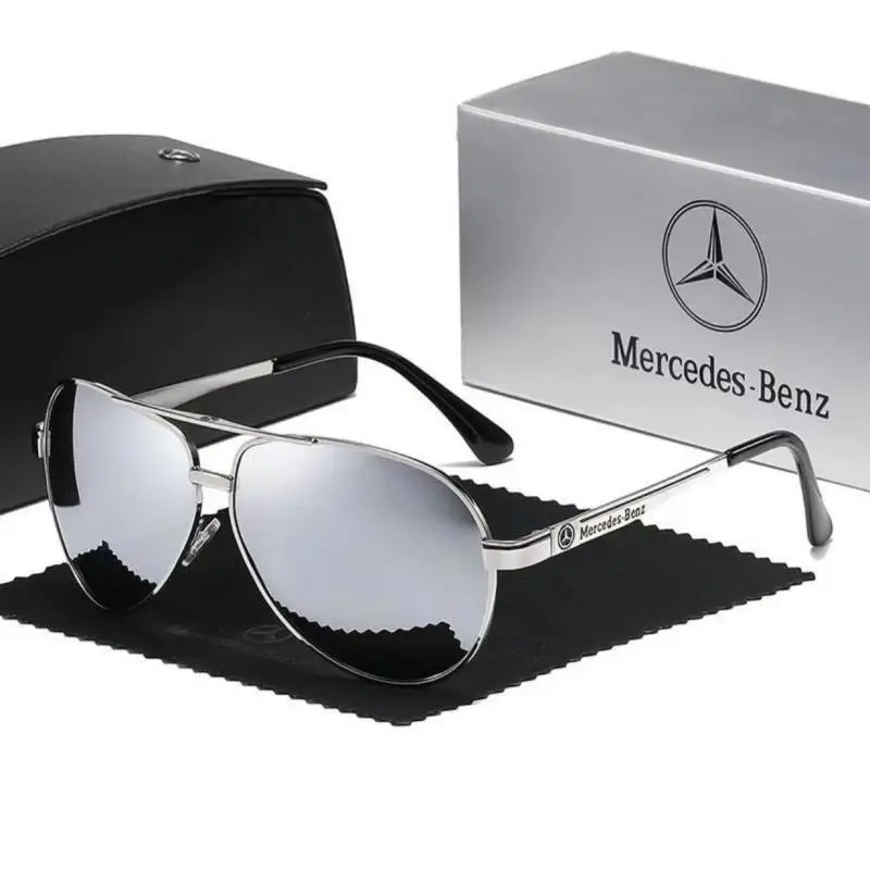 Car High-End Luxury Polarized Sunglasses Anti Glare Goggles Mercedes Benz A B C E V R S Class Gla