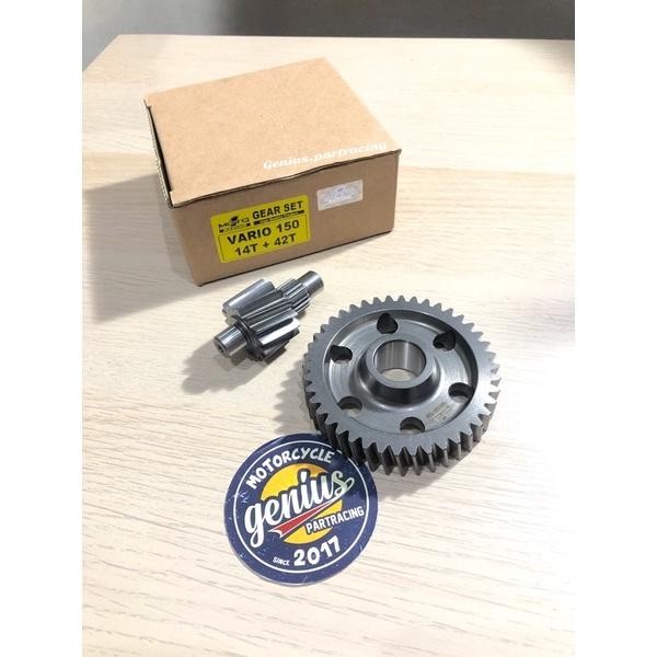 Gear Ratio - Gigi Rasio Moto 1 Vario 150 Uk 14T - 42T Original