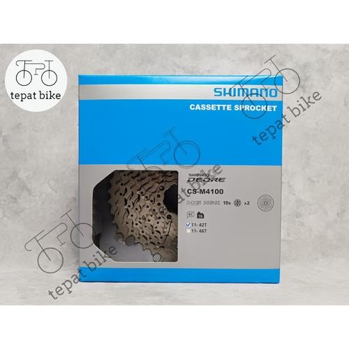 Sprocket Cassette shimano deore m4100 11-42T 10Speed