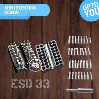 READY Rechargeable Mini Elektrik Screwdriver - Obeng Mini Elektrik