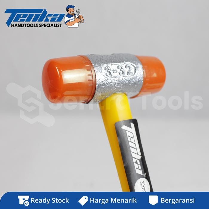 READY Palu Plastik Double Plastic Hammer Tenka Kualitas Jepang