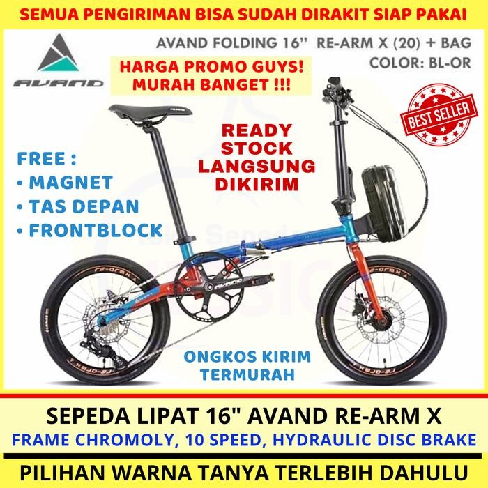 Sepeda Lipat 16 Avand Re Arm X