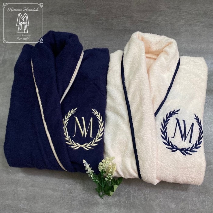 naray - Kimono Handuk / Bathrobe Couple (+Bordir Depan)