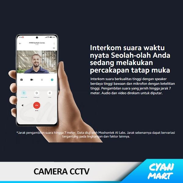 Terlaris Kamera Cctv Xiao Mi Smart Outdoor Camera Cctv Wi-Fi Mi Home Apps