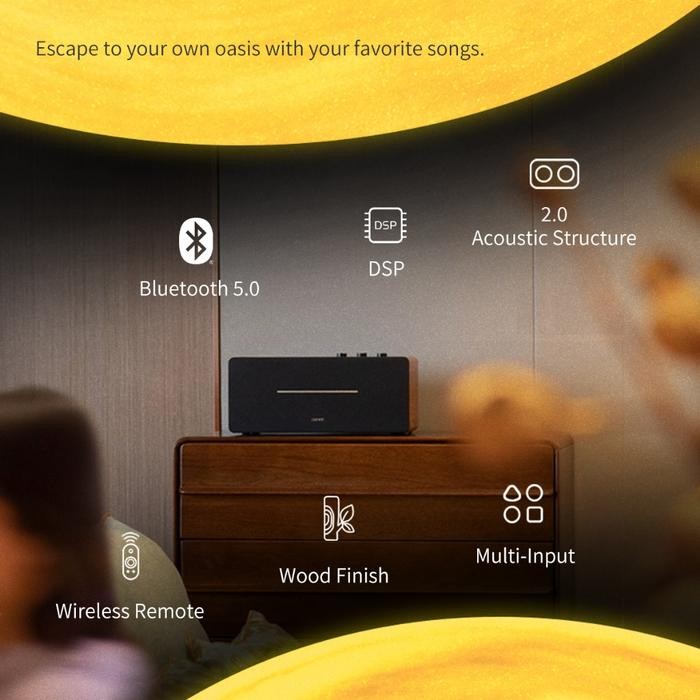 Promo Edifier D12 Tabletop Bluetooth Speaker