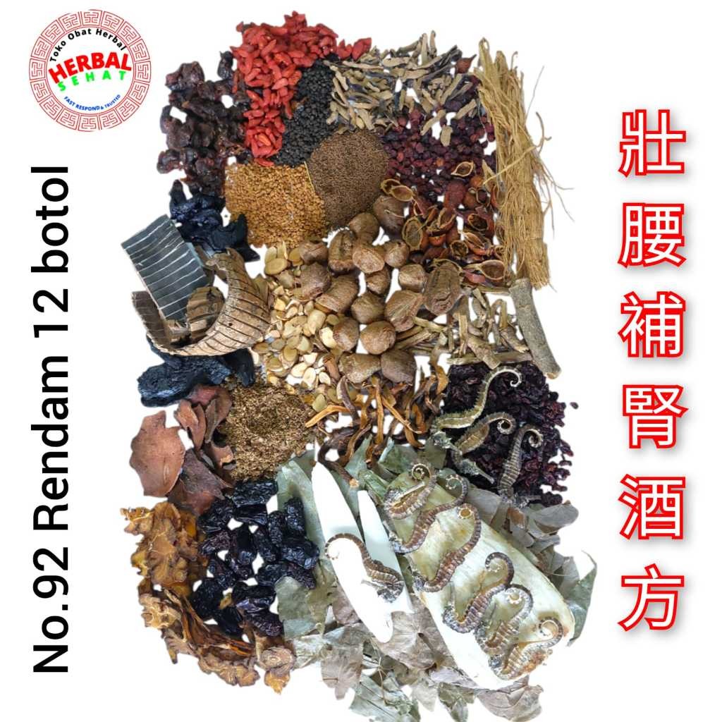 

Zhuang Yao Bu Shen Jiu Fang 680 Gram Rendaman 12 Botol Sehat Ginjal Pinggang [PREMIUM]