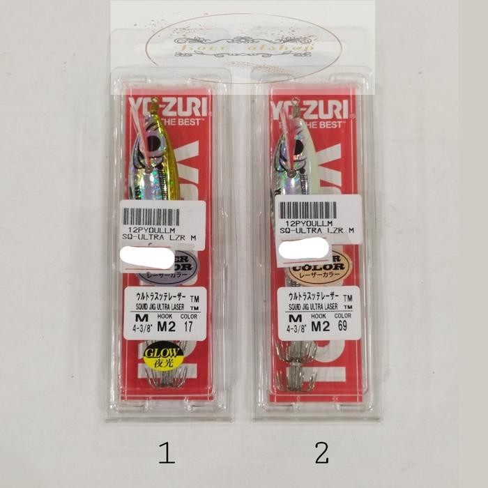 PREMIUM Umpan Yozuri SQUID JIG ULTRA LAZER M