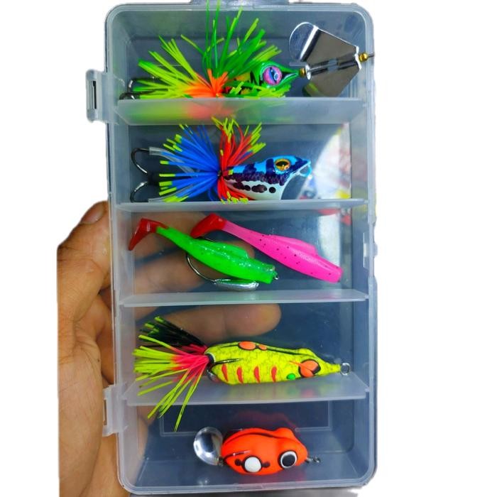 PREMIUM Paket Umpan Casting Gabus Toman Wave Lure