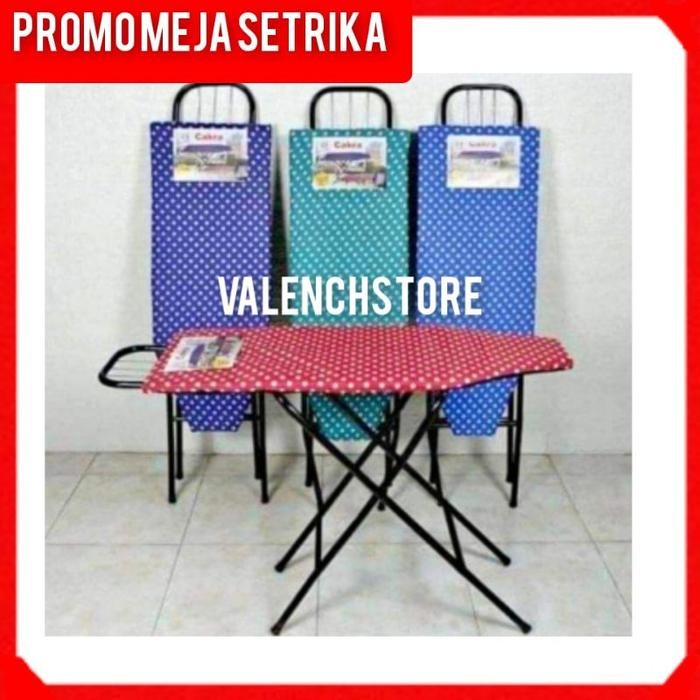 PREMIUM MEJA SETRIKA / MEJA SETRIKA BERDIRI / Alas Setrika berdiri Dan Duduk / Meja Setrika Lipat