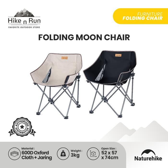 PREMIUM Kursi Lipat Camping Naturehike NH20JJ022 Moon Chair