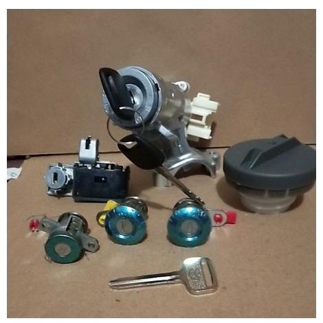 PREMIUM Kunci Kontak set kunci laci kunci bagasi kunci pintu kijang kapsul 7K