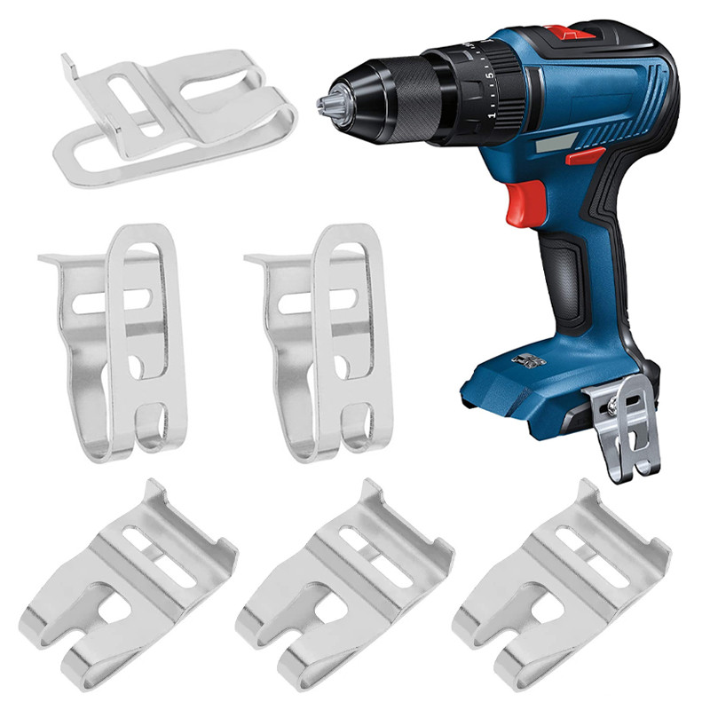 1/2/3 Buah Kait Sabuk Bor Listrik Kait Klip Sabuk untuk Bosch 18V Alat Bor Tanpa Kabel Kunci Impact 