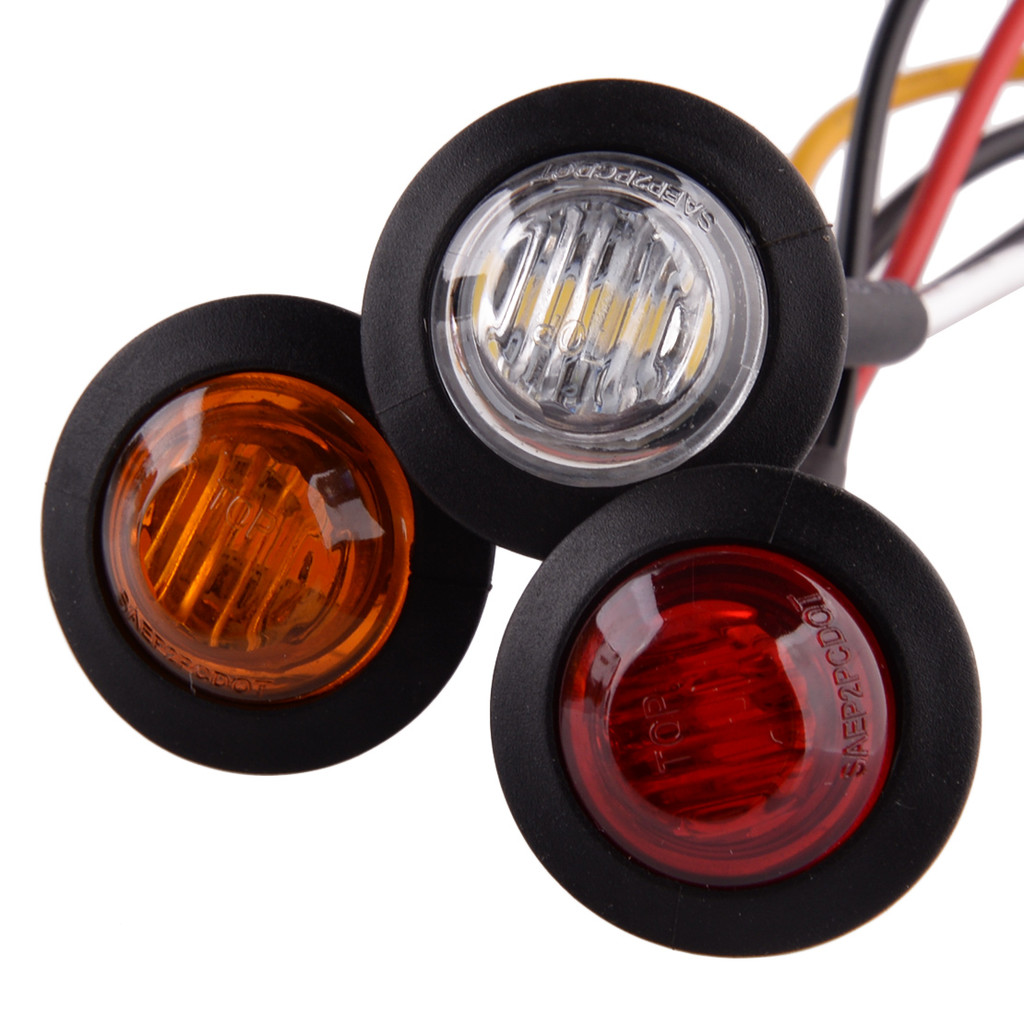 Turn Signal Horn Reverse Rocker Switch LED Light Kit Fit for Honda Golf Cart Polaris Kawasaki Yamaha