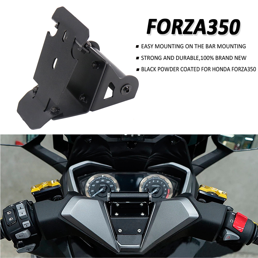 Sepeda motor baru untuk Honda untuk Forza 350 dudukan ponsel depan braket pelat navigasi GPS ponsel 
