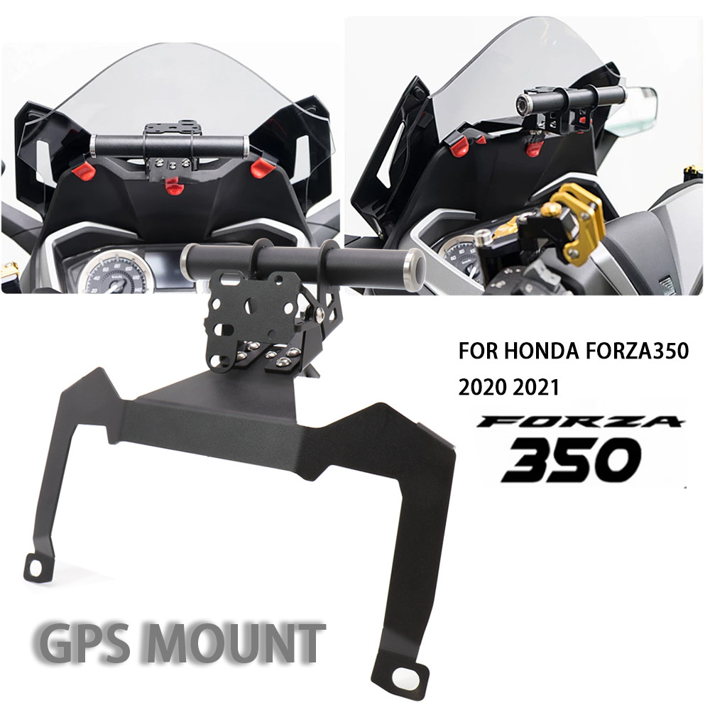 2020 2021 Aksesori Motor Dudukan Ponsel Braket Pelat GPS Ponsel Baru untuk Honda untuk Forza350 untu