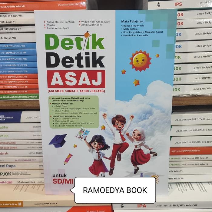 

Promo Buku Detik-detik ASAJ SD/MI kelas 6 Tahun 2025 Intan Pariwara