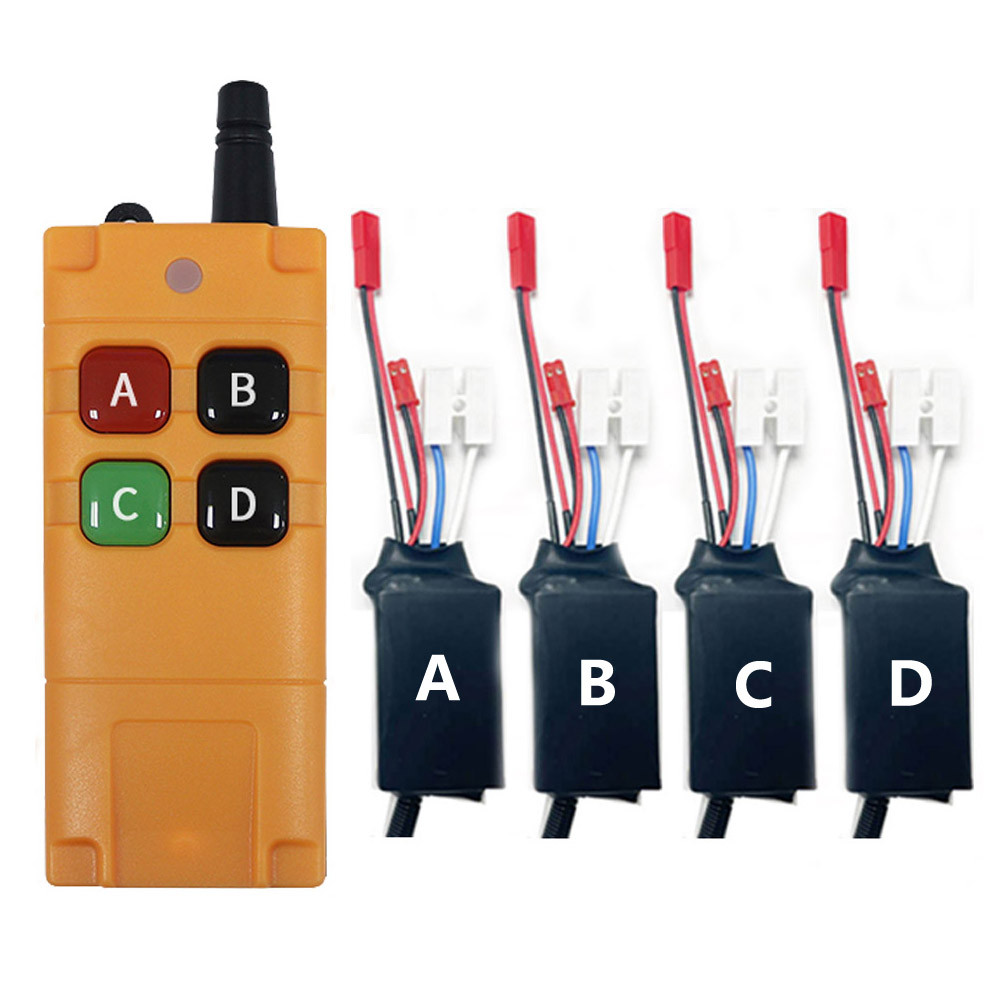 Sakelar Remote Control nirkabel kabel percikan listrik balon nyalakan kawat pengapian RF untuk tampi