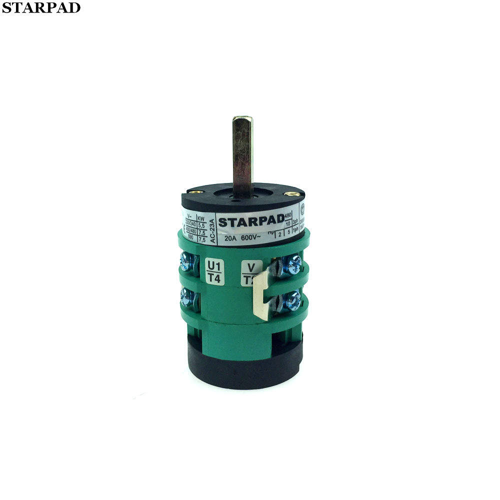 STARPAD Untuk Saklar daya saklar terbalik Ban 20A saklar pembalik