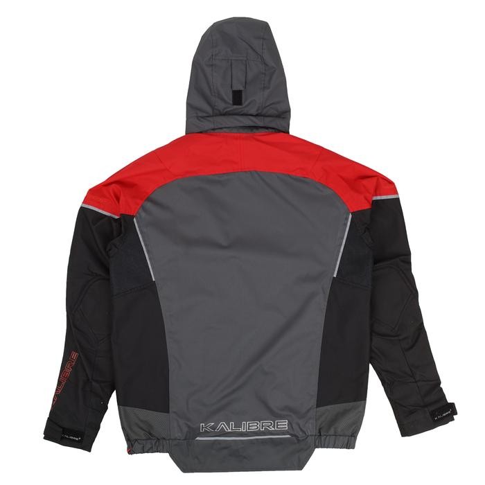 Promo Jaket Motor Kalibre Patrol Black-Grey 970439 Original