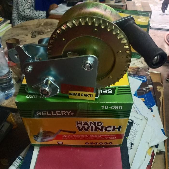 Hand Winch 1200 Lbs Sellery / Kerekan / Katrol Tangan 1200Lbs Berkualitas